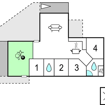 Four-bedroom In Casa vacanze Ringkøbing